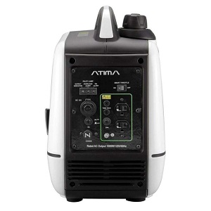 Atima Ay2000i 2000 watt small quiet portable gas inverter generator with Yamaha engine for camping and home use.