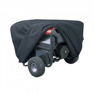 Classic Accessories Large Heavy Duty Storage Cover for Portable Generators Black.