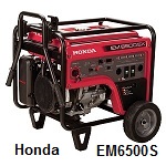 Honda EM6500S Portable Generator for Power Outage, Emergencies and when power goes out.