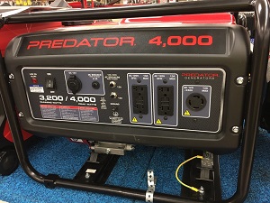 4000 watt Predator Generator for House, RV.