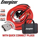Energizer 1 Gauge 800a Jumper Batter Cables with Quick Connect.  30 feet jumper cables.