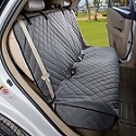 Car and Truck seat covers for dogs that have seat belt holes for humans.