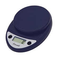 Kitchen scales for accurate cooking ingredient measuring.